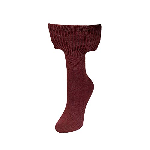 Socksmad Ladies Non Elastic Diabetic Socks 4-8 Hand Linked Toe Seam 80% Bamboo Soft Extra Wide Top Grip