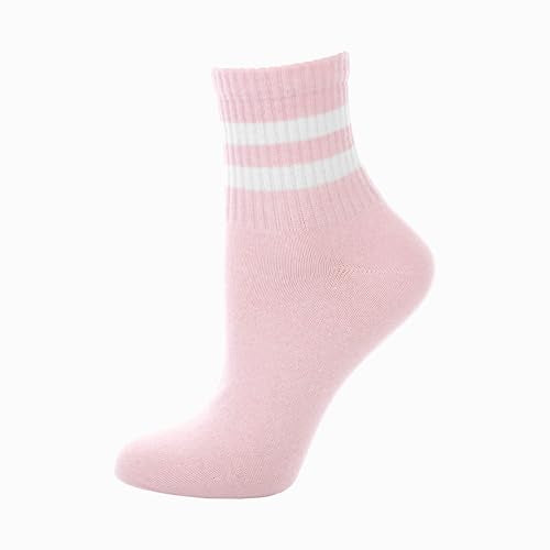 Socksmad 6 Pairs Ladies Black White Low Cut Sports Socks Breathable Crop Ankle Liners for Women 4-7 UK