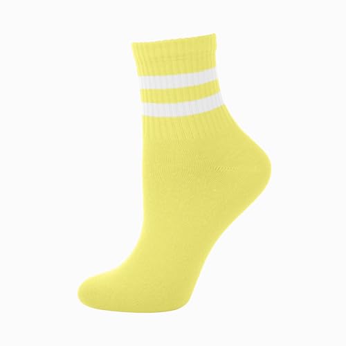 Socksmad 6 Pairs Ladies Black White Low Cut Sports Socks Breathable Crop Ankle Liners for Women 4-7 UK