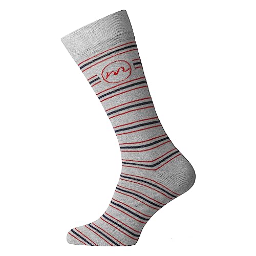 Men's Socks Plain & Design | 5 Pair Pack | UK Size 6-11 | Formal Work Socks for Men | Eco-friendly Socks | Honeycombe Soft Top