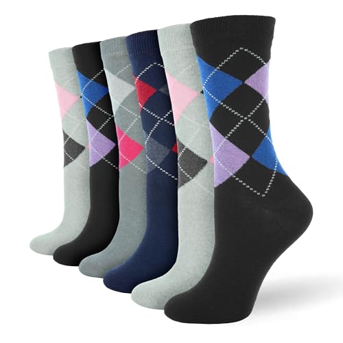 Socksmad Womens Ladies Socks Multipack - 12 - Pack Soft Breathable Black Cotton Ankle Socks Motif Size 4-7